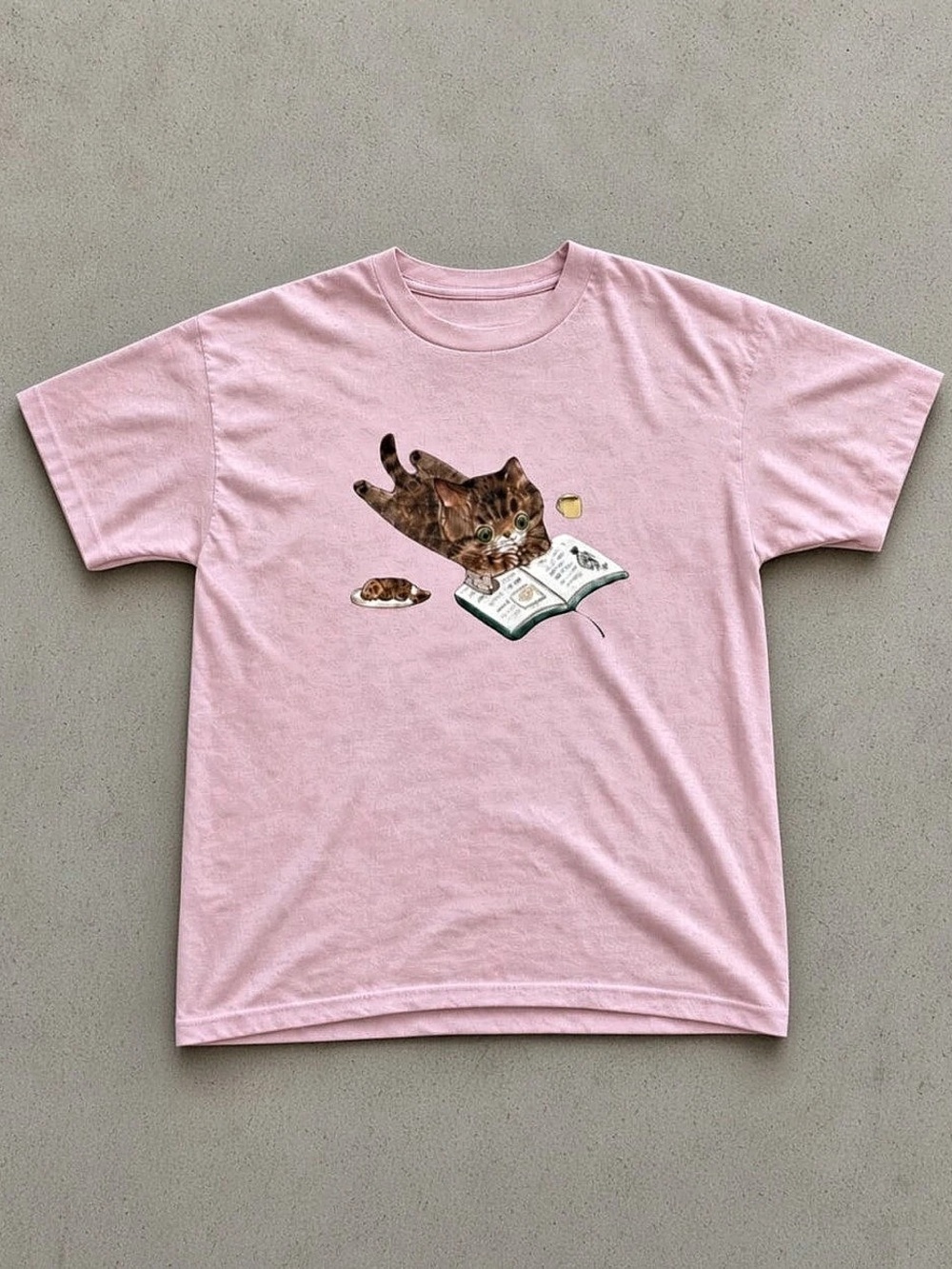 Gildan 5000 Graphic Tee in Pink Cotton NWT